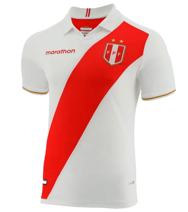 Maillot Perú Domicilees De Fútbol 2019/2020