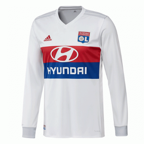 CAMISETA Olympique Lyonnais Manga largad PRIMERA EQUIPACIÓN 17/18