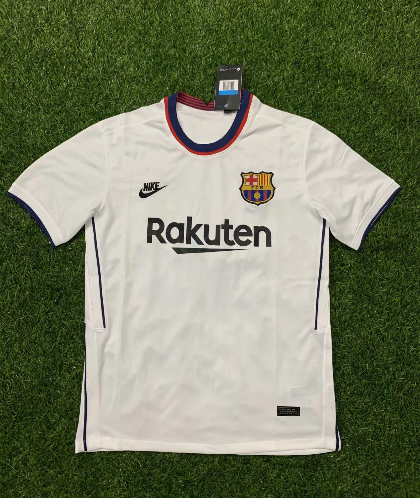 Barcelona 2020-2021 Entrenamiento Maillot Blanc