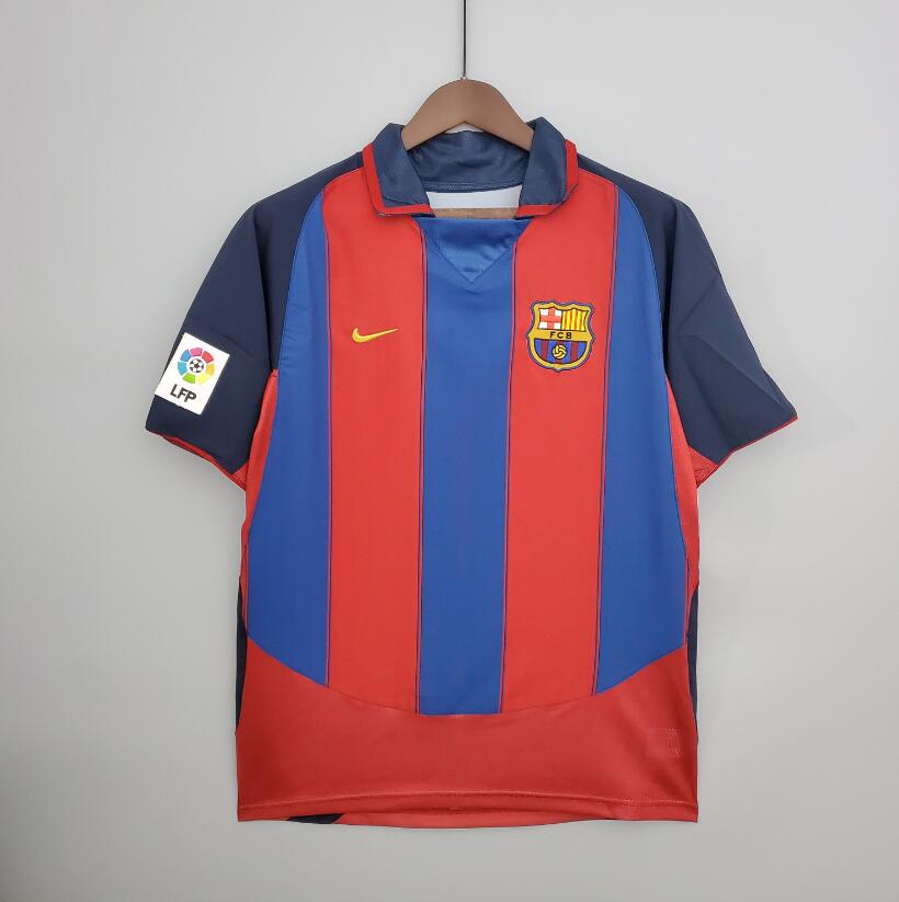 Maillot Retro Barcelona Domicile 03/04