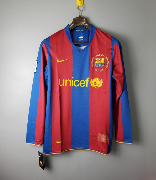 Maillot Retro Barcelona Domicile 07/08 ML