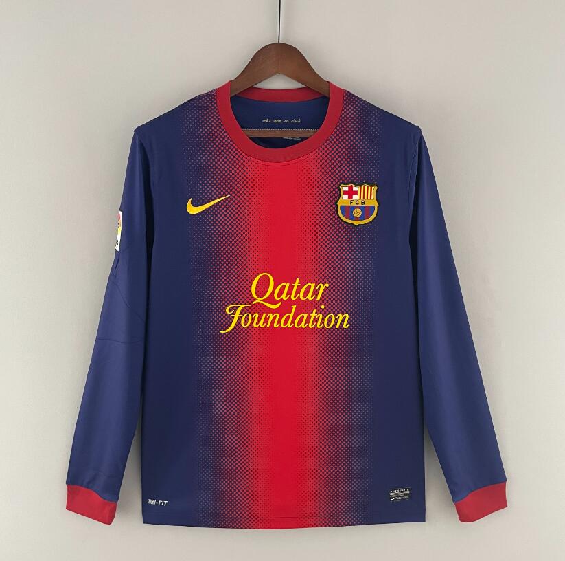 Maillot Retro Barcelona Domicile 12/13 ML