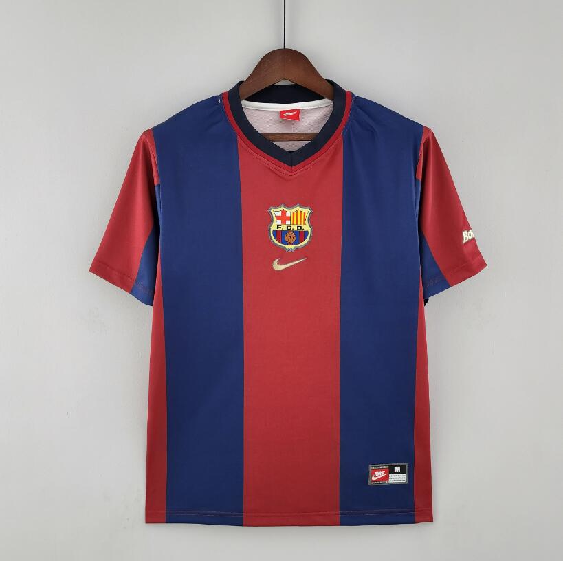 Maillot Retro Barcelona Domicile 98/99