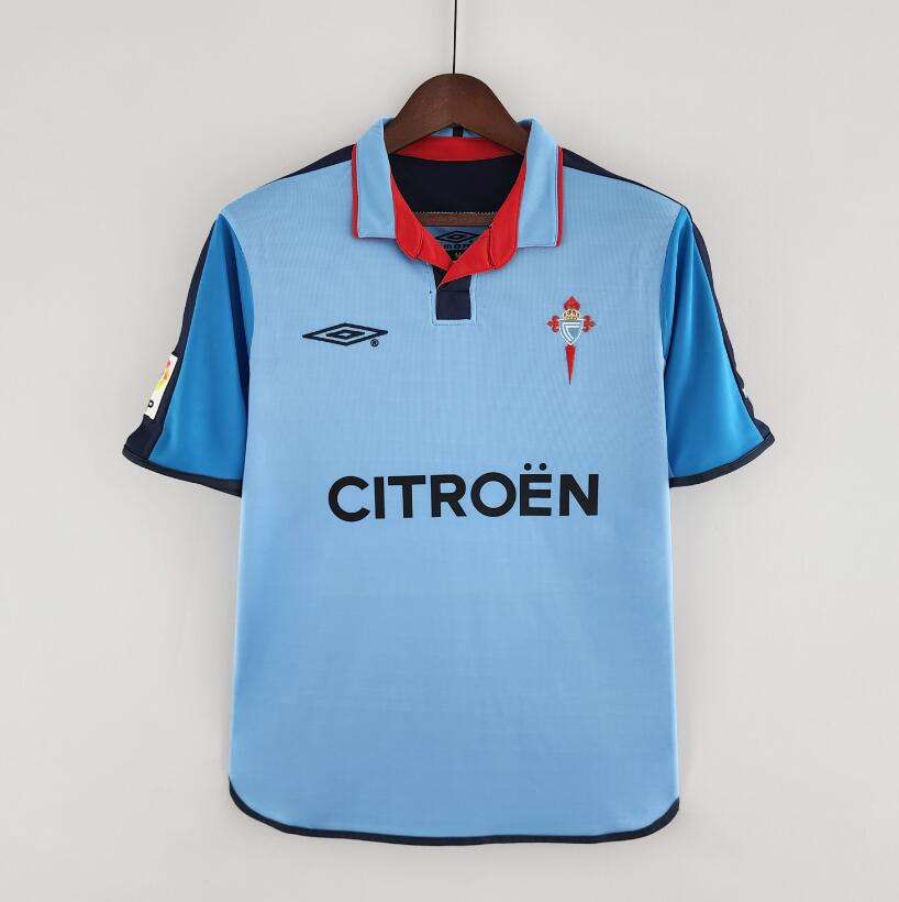 Maillot Retro Celta De Vigo Domicile 02/04