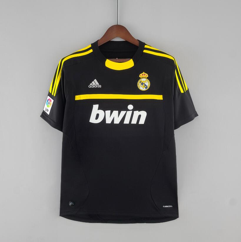 Maillot Retro Real Madrid Gardien 11/12 Noir