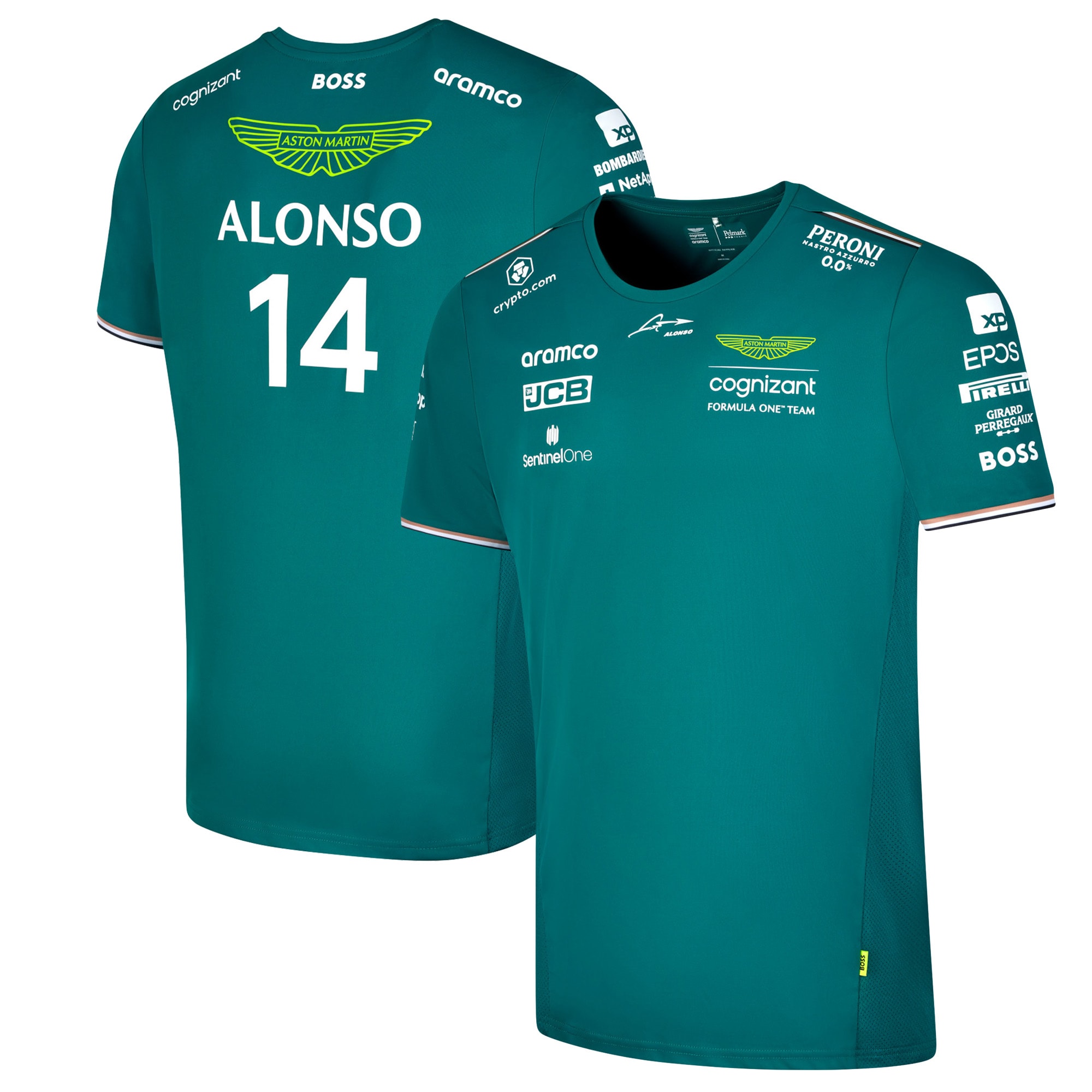 Maillot Del Equipo Aston Martin Aramco Cognizant F1 2023 ALONSO 14