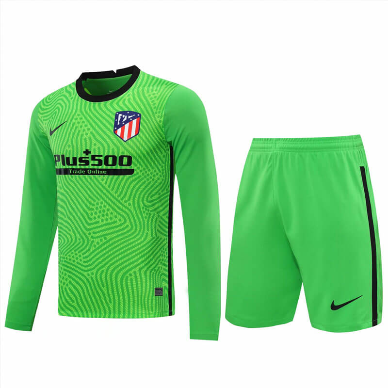 Maillot 20/21 Gardien Verde Manga Larga Atlético De Madrid