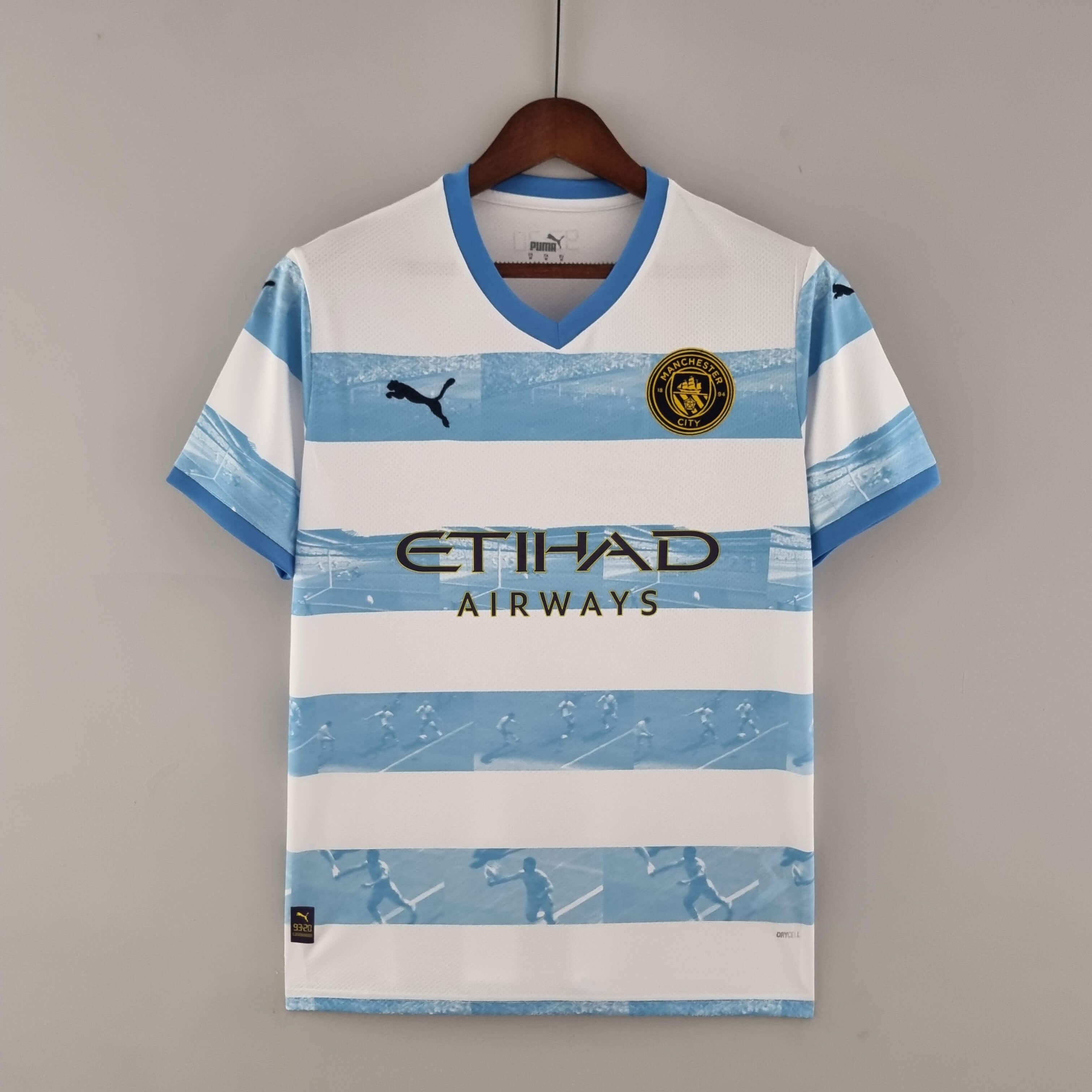 Maillot 22/23 Manchester City Conmemorativa Blanca Bleu