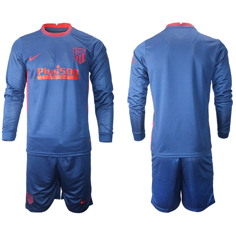 Maillot Atlético De Madrid Extérieur 2020-2021 Manga Larga