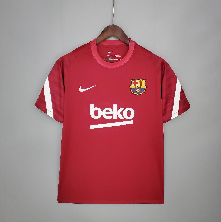 Maillot Barcelona Entrenamiento 21/22 Rouge