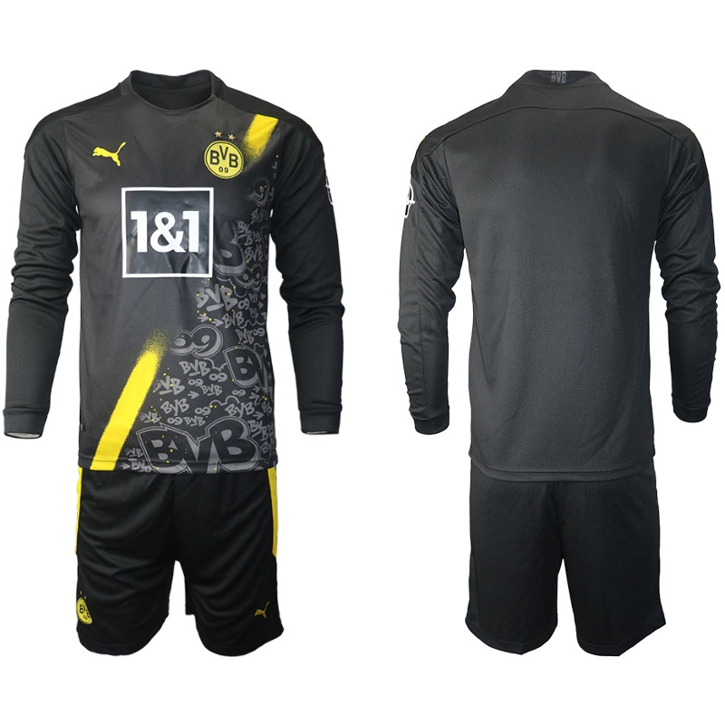 Maillot Borussia Dortmund Extérieur 2020/2021 Manga Larga