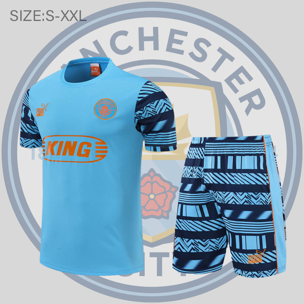 Maillot FC Manchester City 2022/2023 TR + Pantalon
