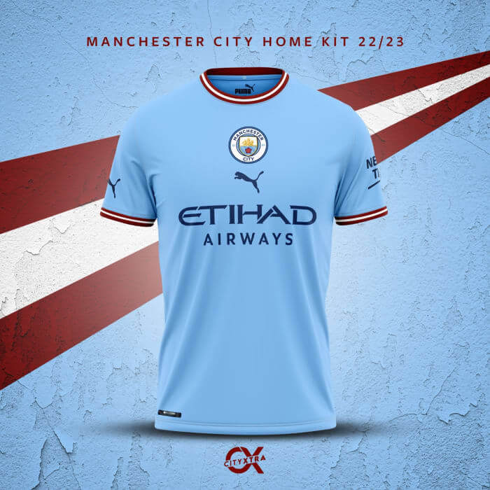 Maillot Manchester City Domicile 2022/2023