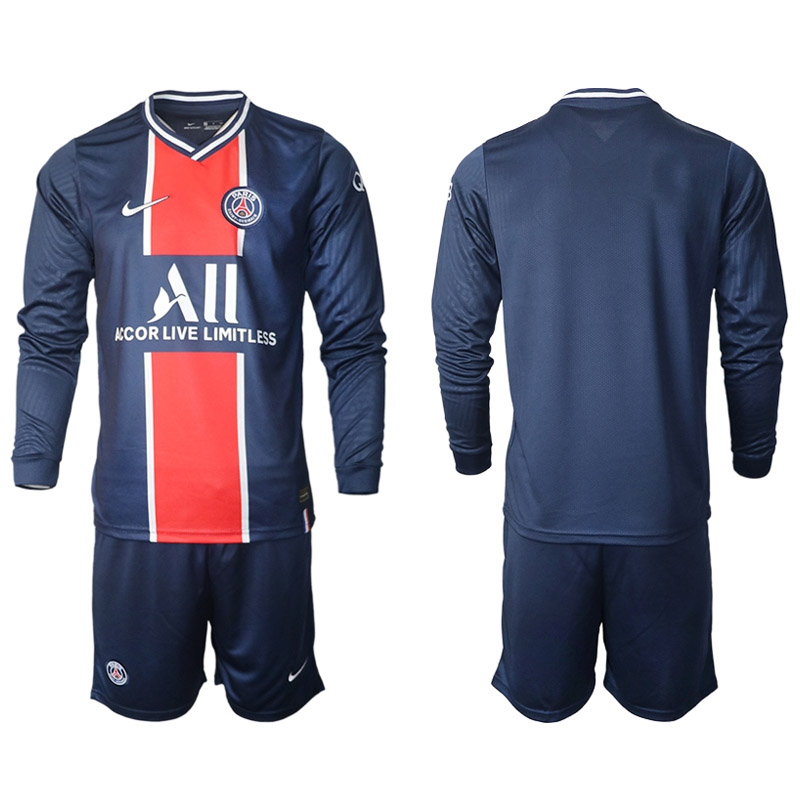 Maillot París Saint-Germain Domicile 2020/2021 Manga Larga Junior