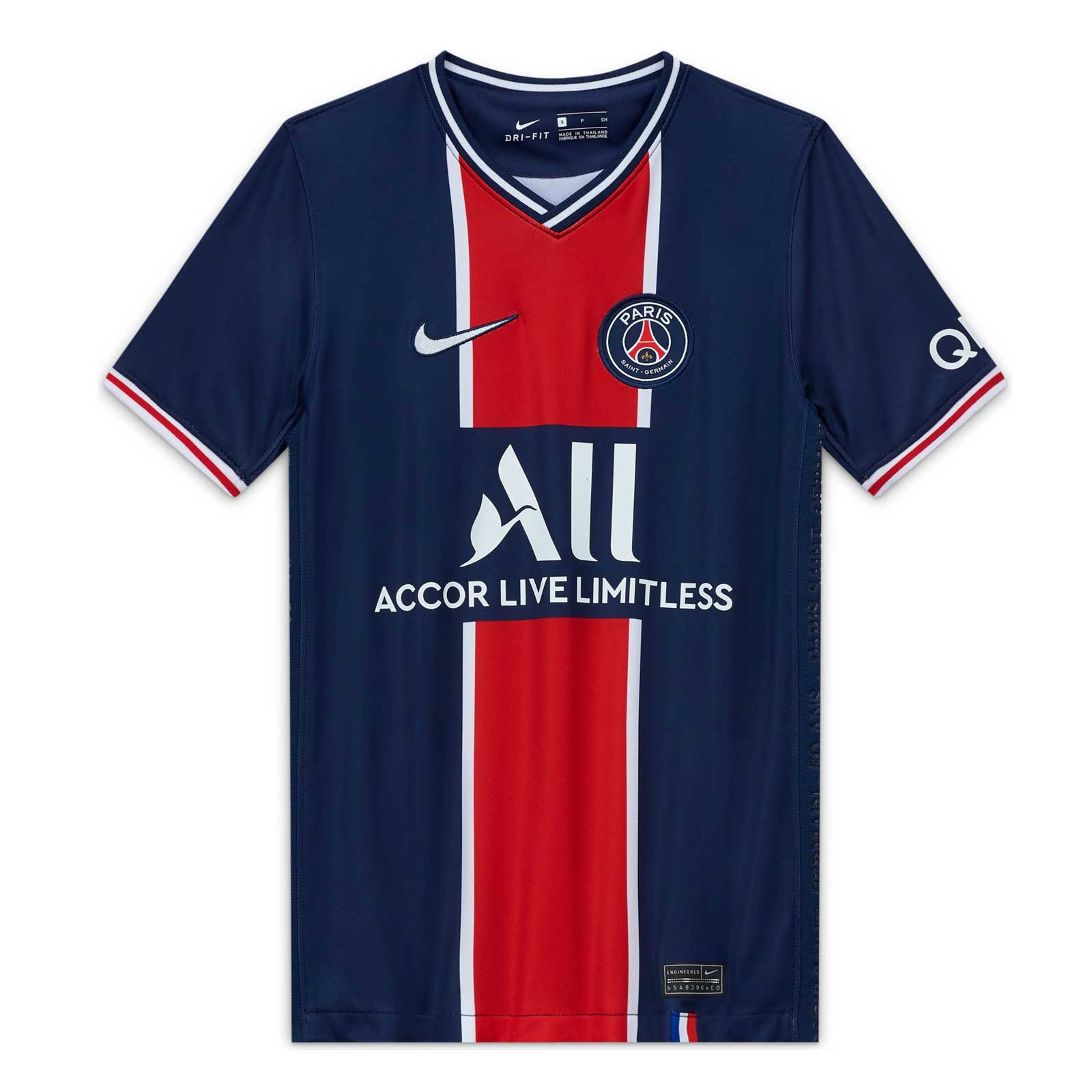 Maillot París Saint-Germain Domicile 2020/2021 Junior