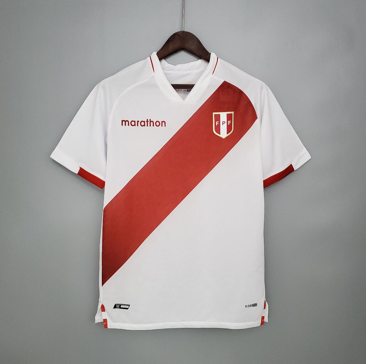 Maillot Perú Domicilees De Fútbol 2021/2022
