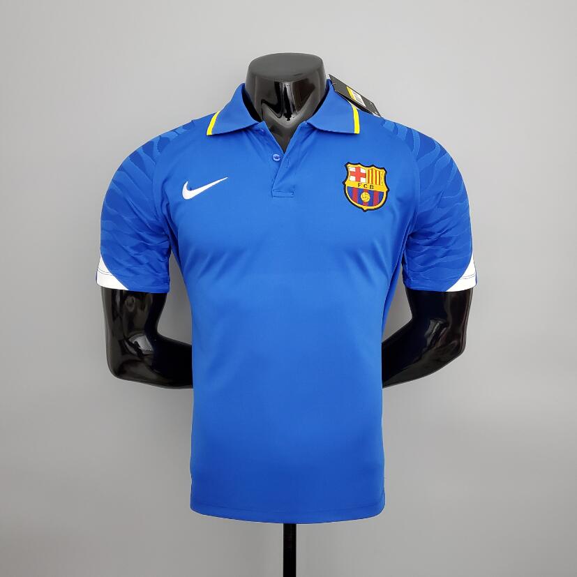 Maillot Polo Barcelona 2021/22 Bleu