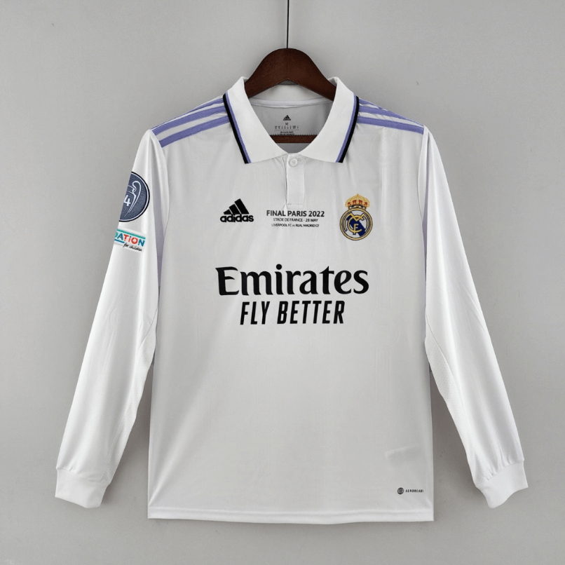 Maillot Real Madrid 14 Champions 22/23 ML