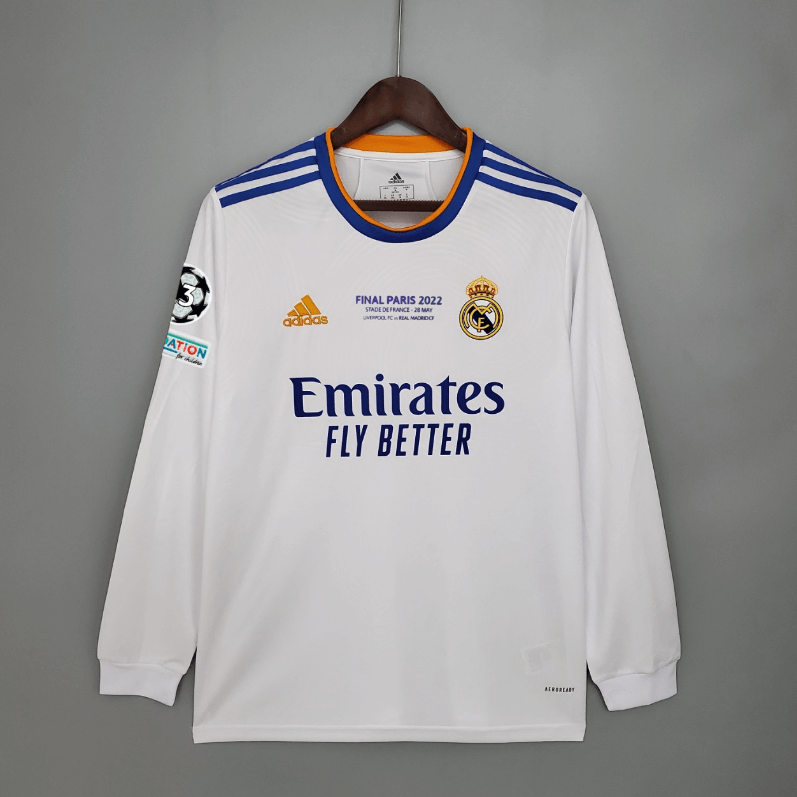 Maillot Real Madrid Domicile 21/22 Final ML