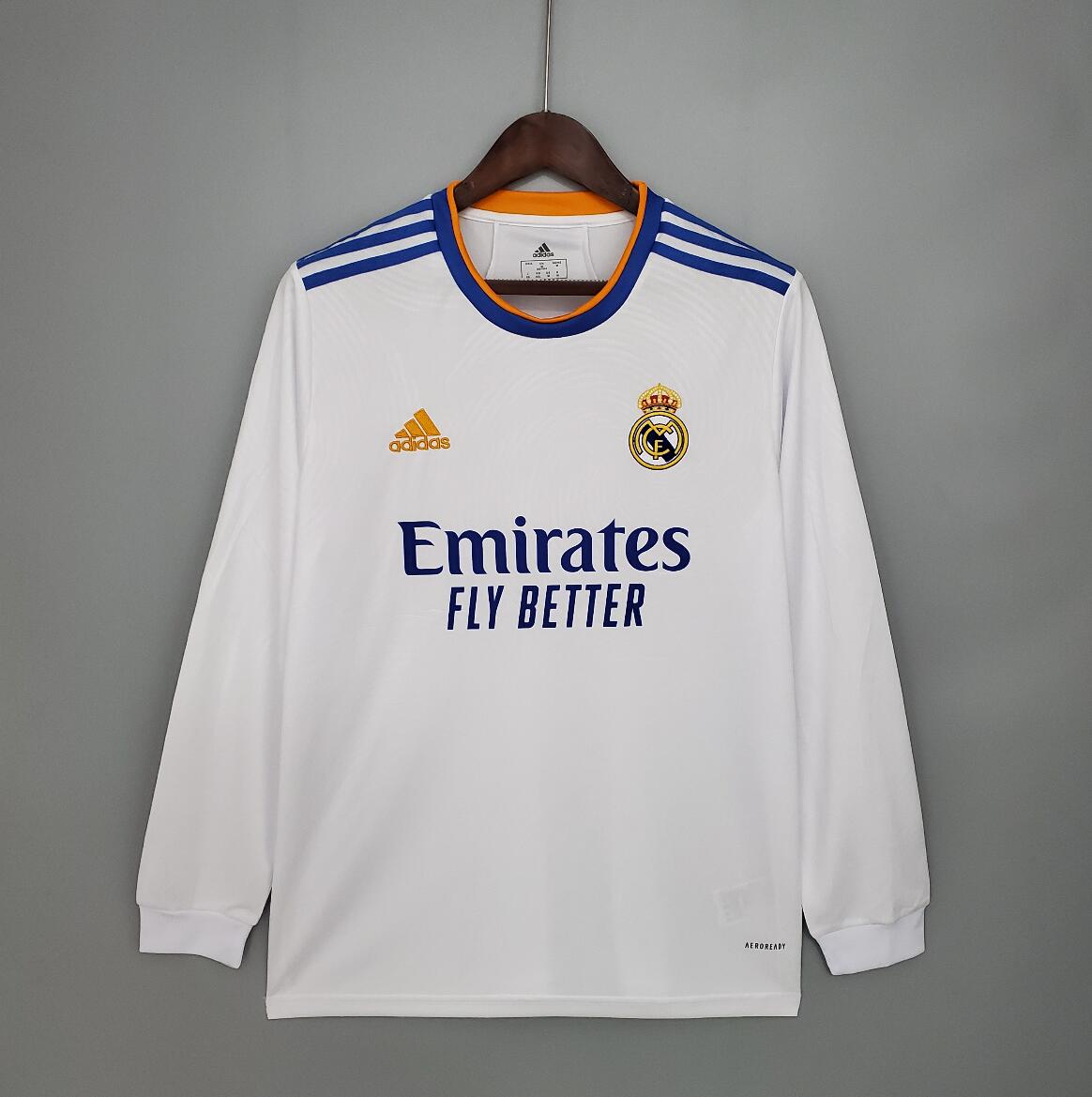 Maillot Real Madrid Domicile 21/22 ML