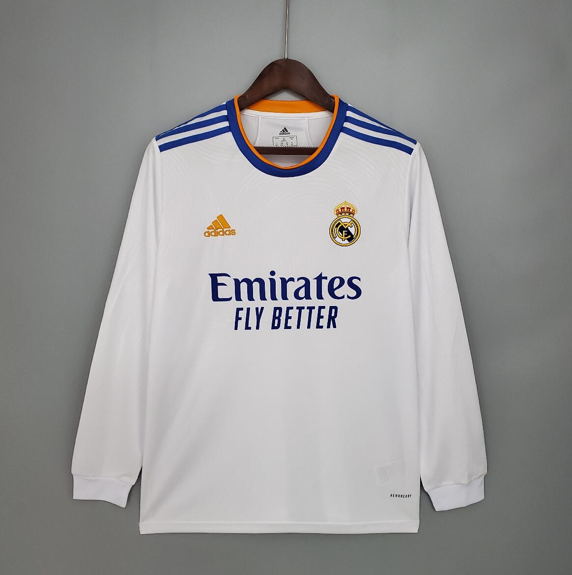 Maillot Real Madrid Domicile 21/22 ML Junior