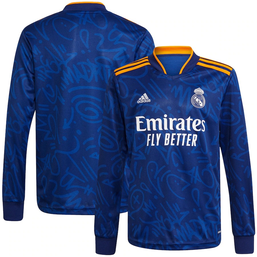 Maillot Real Madrid Extérieur 2021-2022 ML