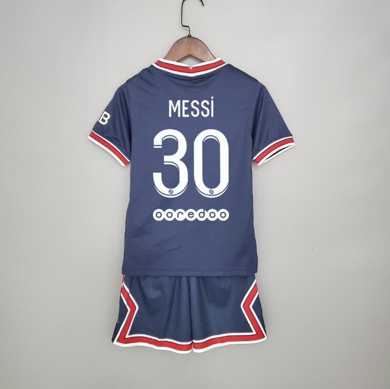 Maillot De Messi En El PSG Domicile 2021-2022 Junior
