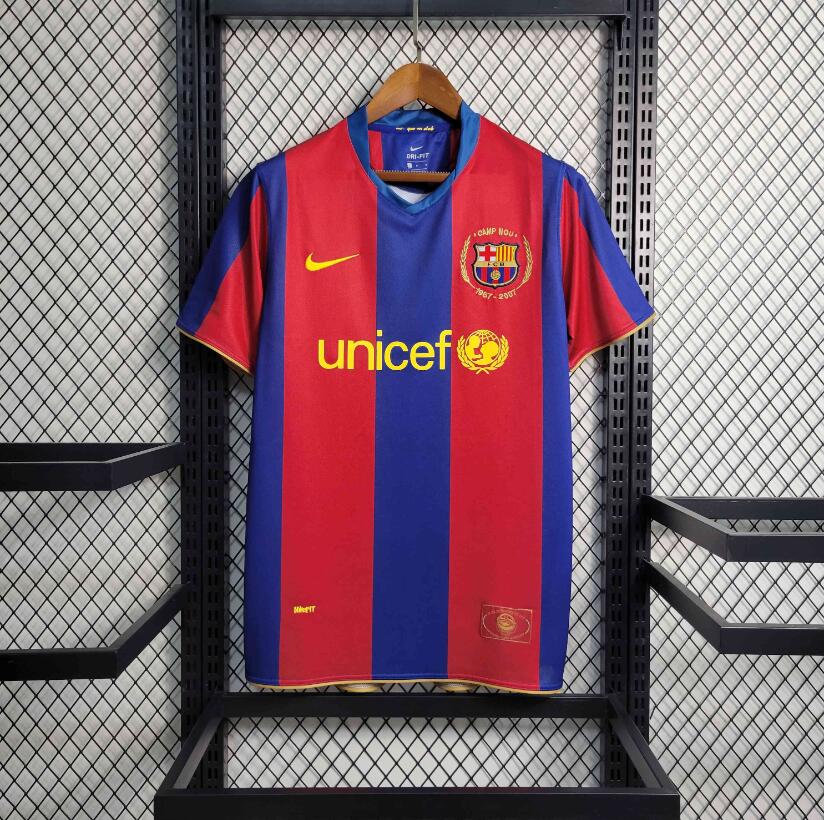 Maillot Retro Barcelona Domicile 07/08