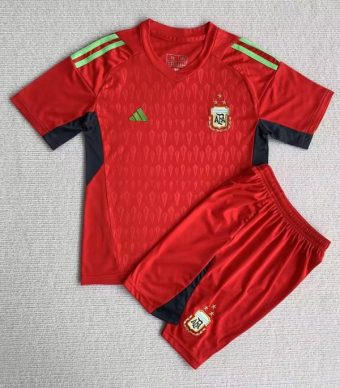 Maillot Argentina Portera 3 Estrellas Roja Junior