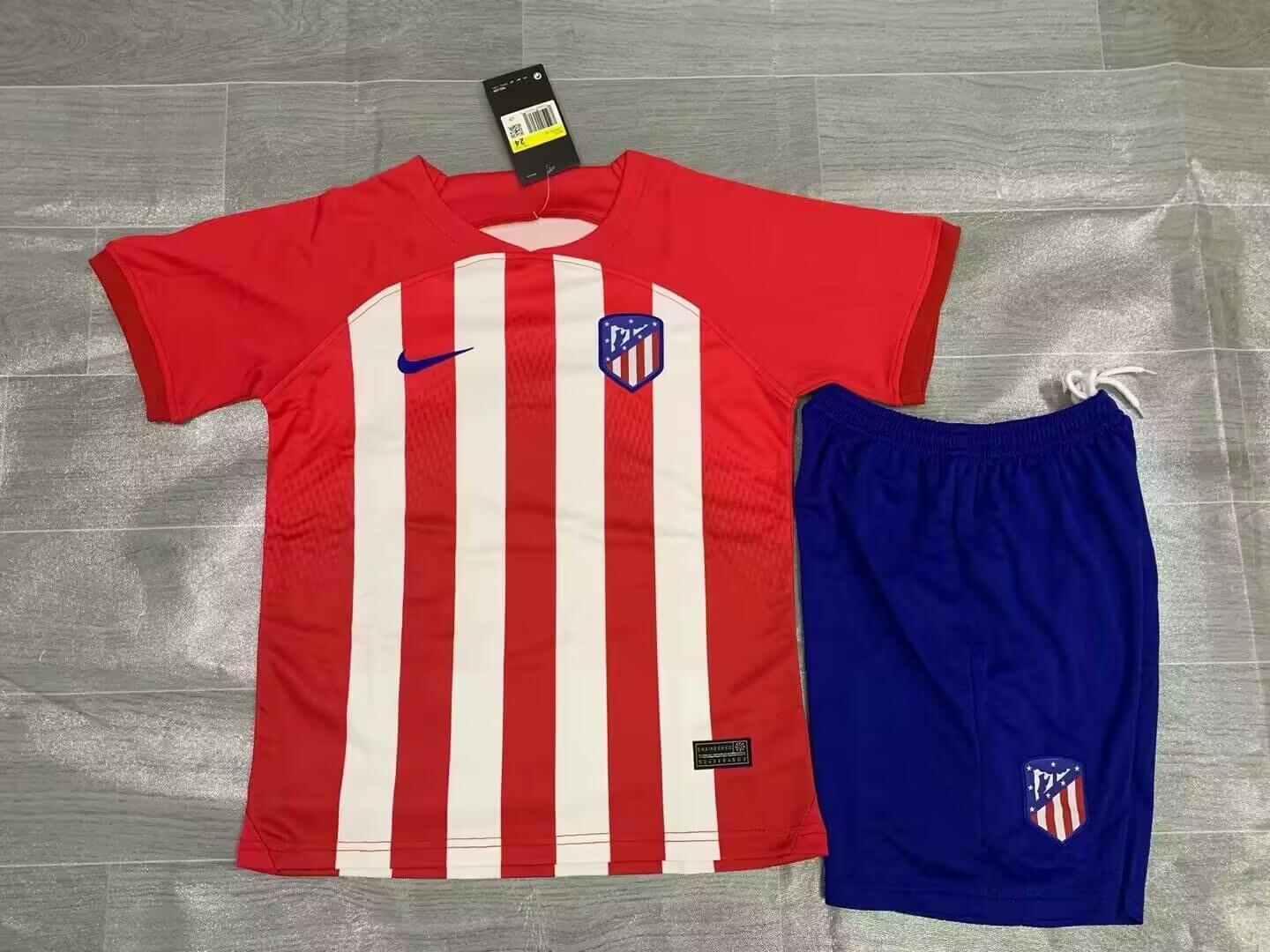 Maillot Atlético De Madrid Domicile 23/24 Junior