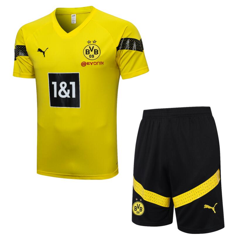 Maillot Borussia Dortmund Training Kit Amarillo 22/23 + Pantalone