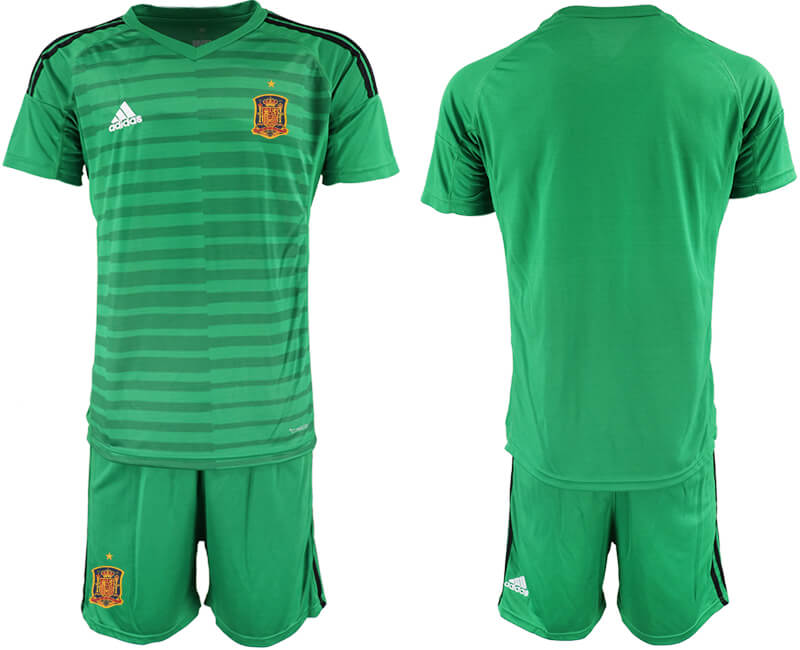 Maillot De España Gardien Verde