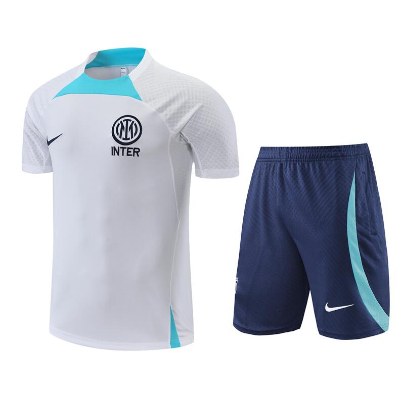 Maillot Inter Milan Training Kit Blanc 22/23 + Pantalon