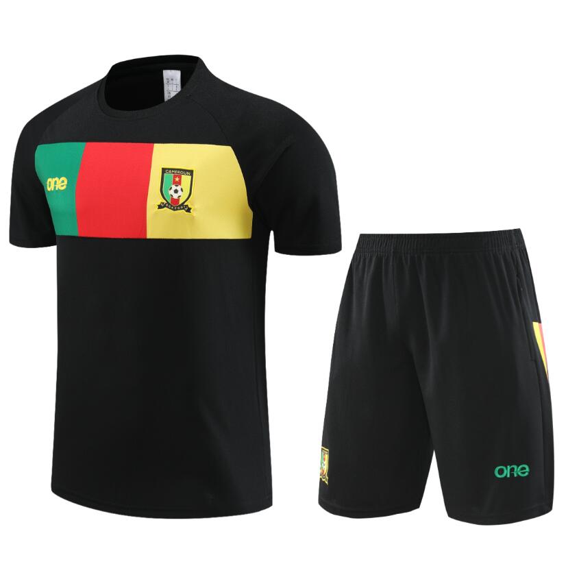 Maillot Le Coq Sportif Camerún Pre-Match 23/24 + Pantalon