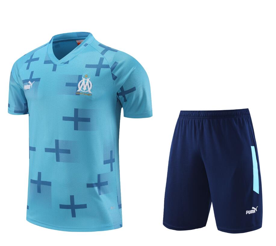 Maillot Olympique de Marseille Pre-Match 23/24 + Pantalon