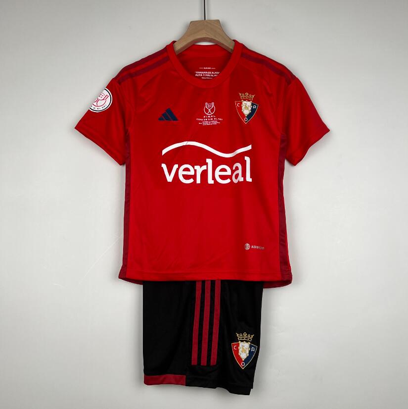 Maillot Osasuna Para La Final De La Copa Del Rey 23/24 Junior