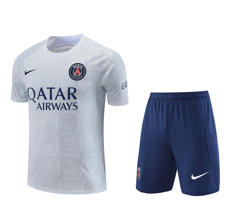 Maillot PSG FC Training Kit Gris 22/23 + Pantalone