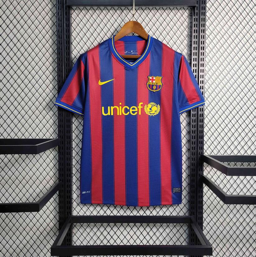 Maillot Retro Barcelona Domicile 09/10