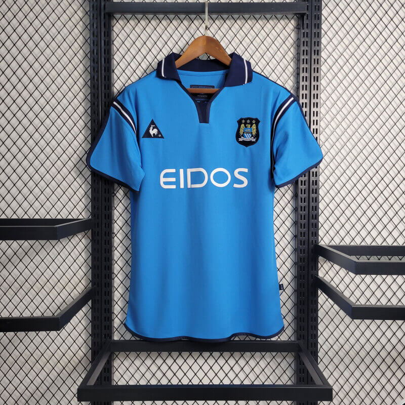 Maillot Retro Manchester City Domicile 01/02