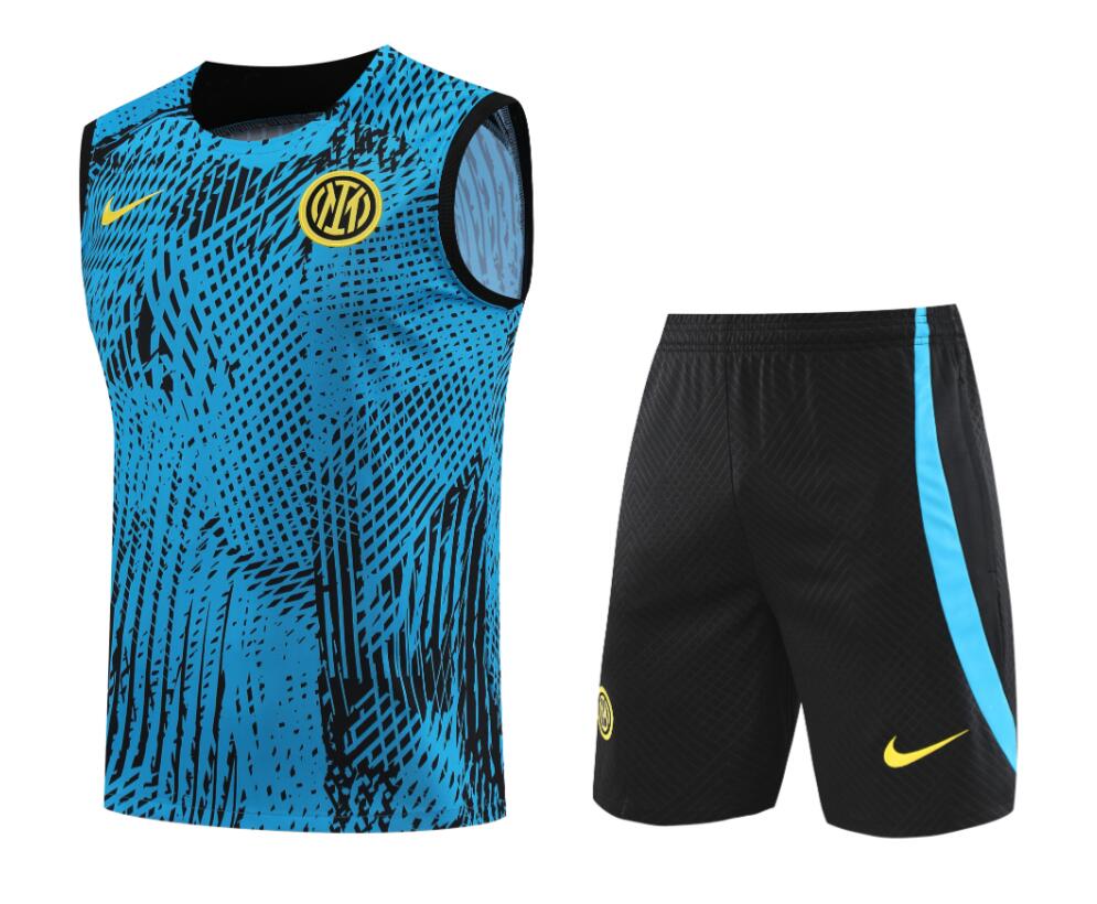 Maillot Sans Manche Inter Milan Pre-Match 23/24 + Pantalon