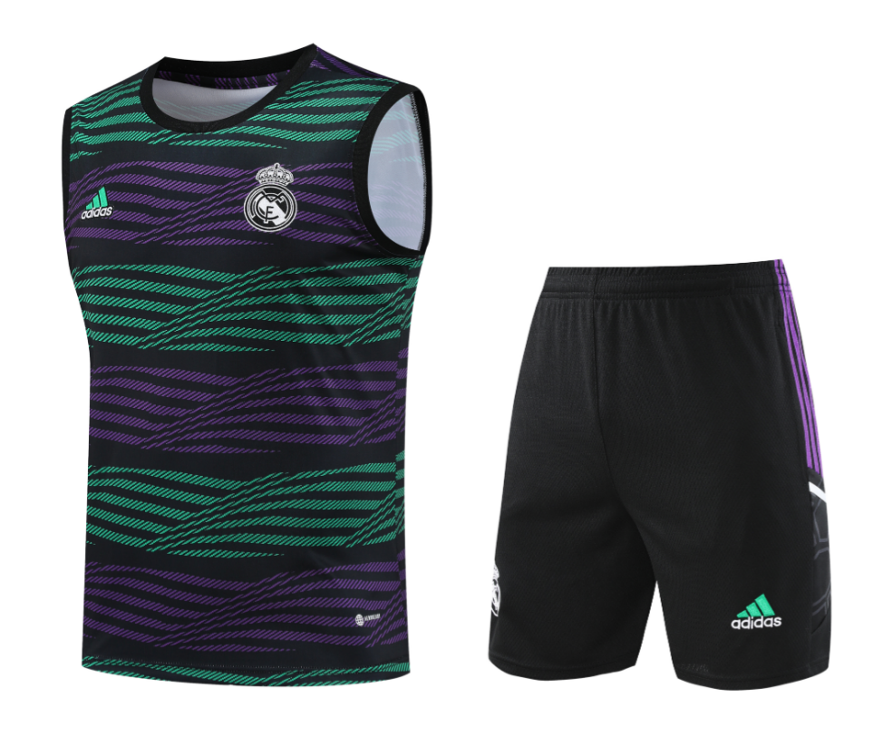 Maillot Sans Manche Real Madrid CF Pre-Match 23/24 + Pantalon