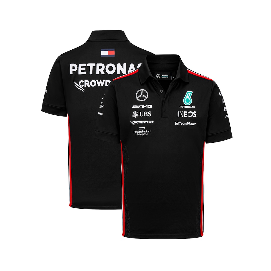 Polo del equipo Mercedes AMG Petronas F1 2023 - Noir