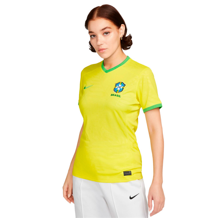 Maillot Brasil Domicile Mundial Femenino 2023 Femme