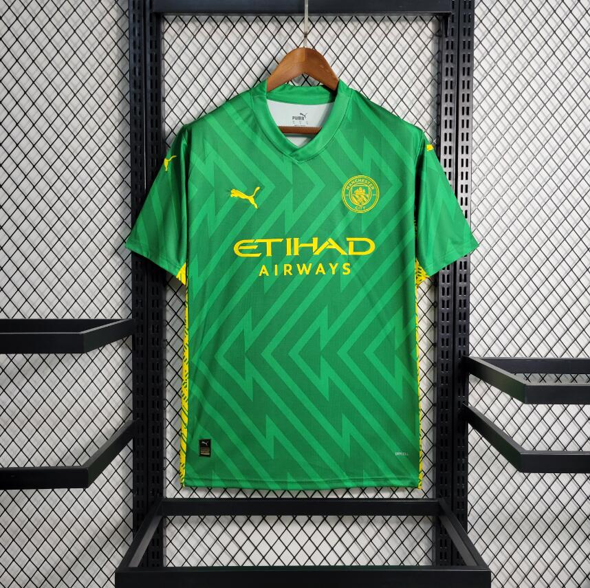 Maillot Manchester City Portera 23/24 Verde