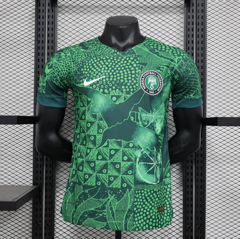 Maillot Nigeria Verde 2023 Authentic