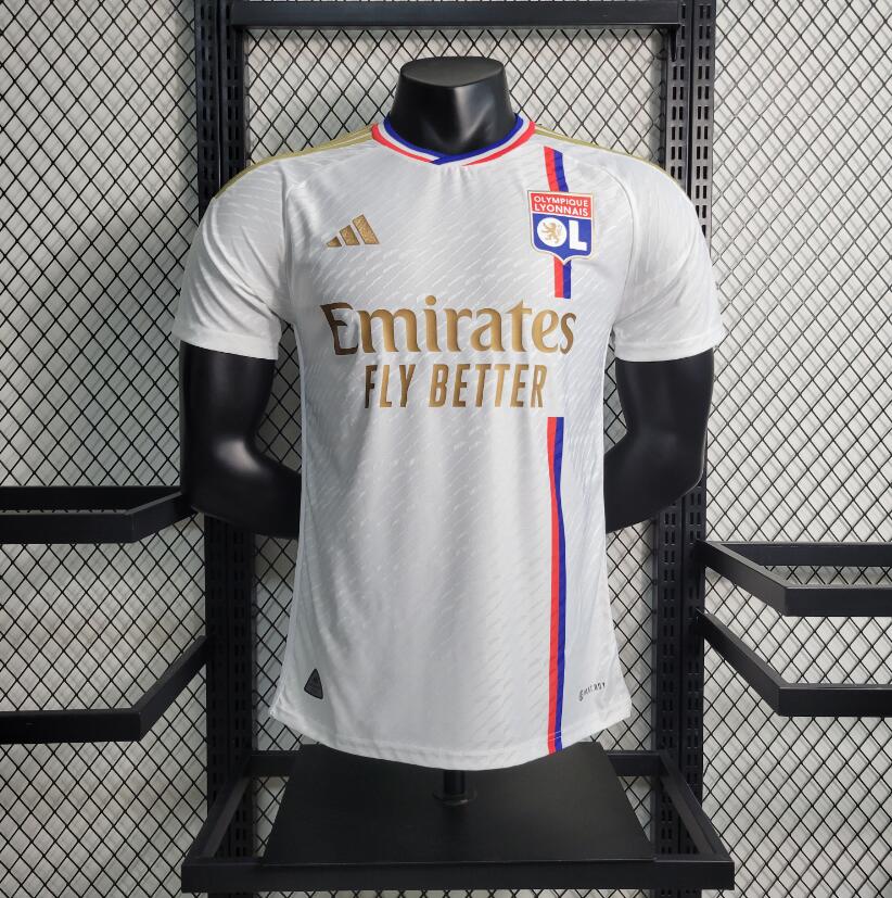 Maillot Olympique De Lyon Domicile 2023/2024 Authentic