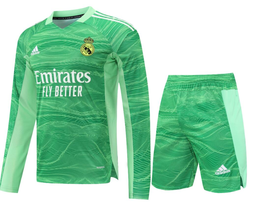 Maillot Gardien Real Madrid 2022-2023 Verde ML