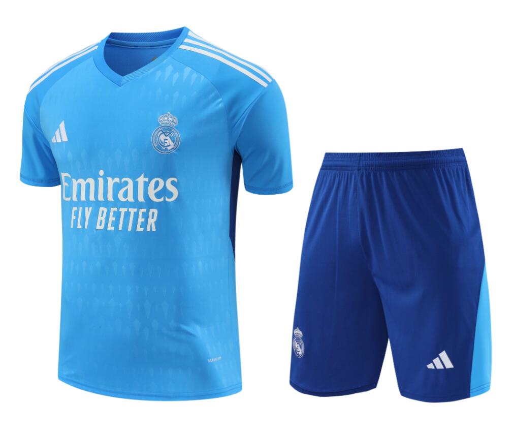 Maillot Gardien Real Madrid 2023-2024 Bleu