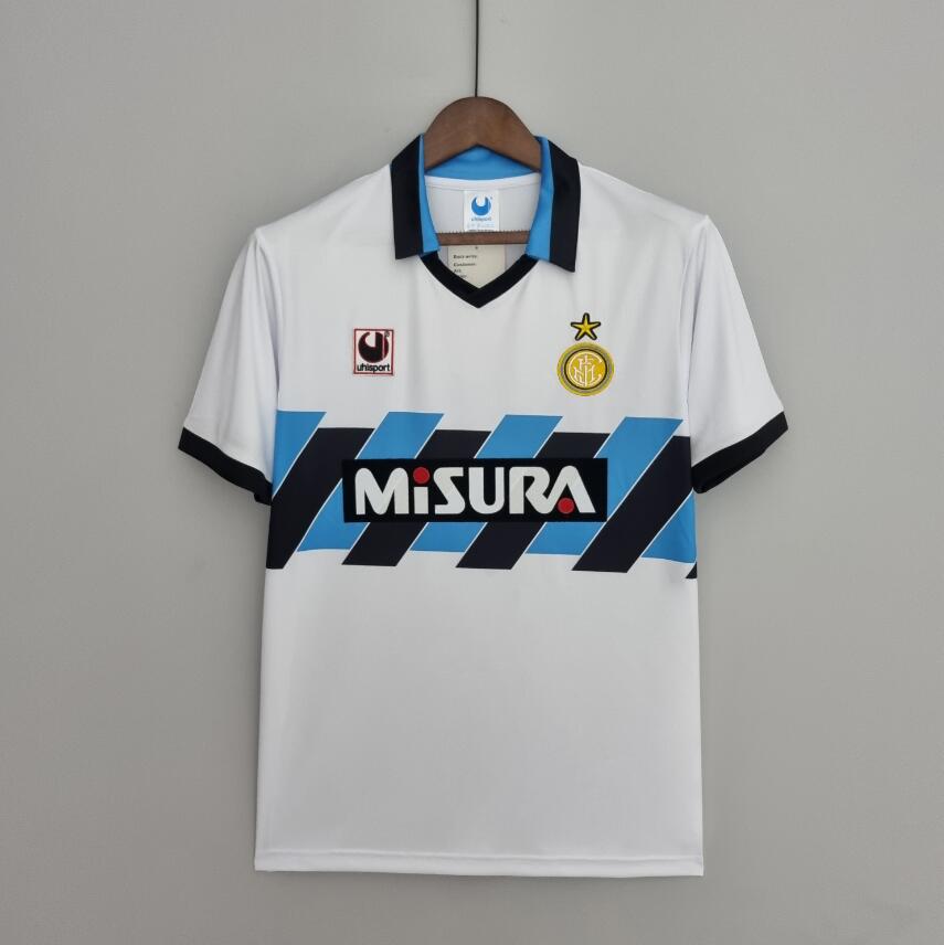 Maillot Retro Inter Milán Fc Extérieur 90/91