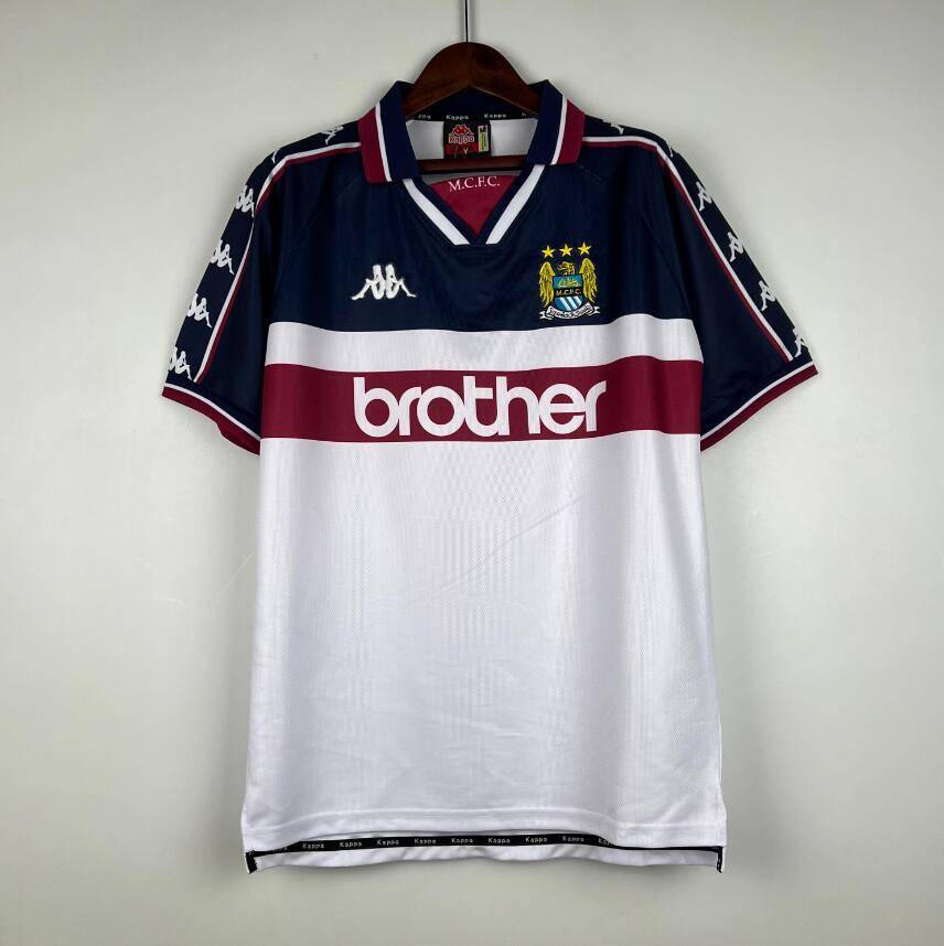 Maillot Retro Manchester City Extérieur 97/98